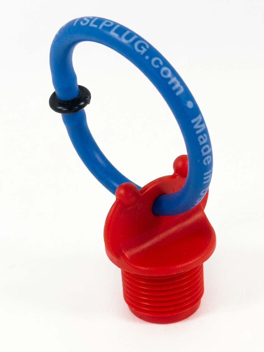 Picture of Toilet Supply Line Plug w/7/8" Ballcock Threads w/ Tubing Ring (QTY 1)